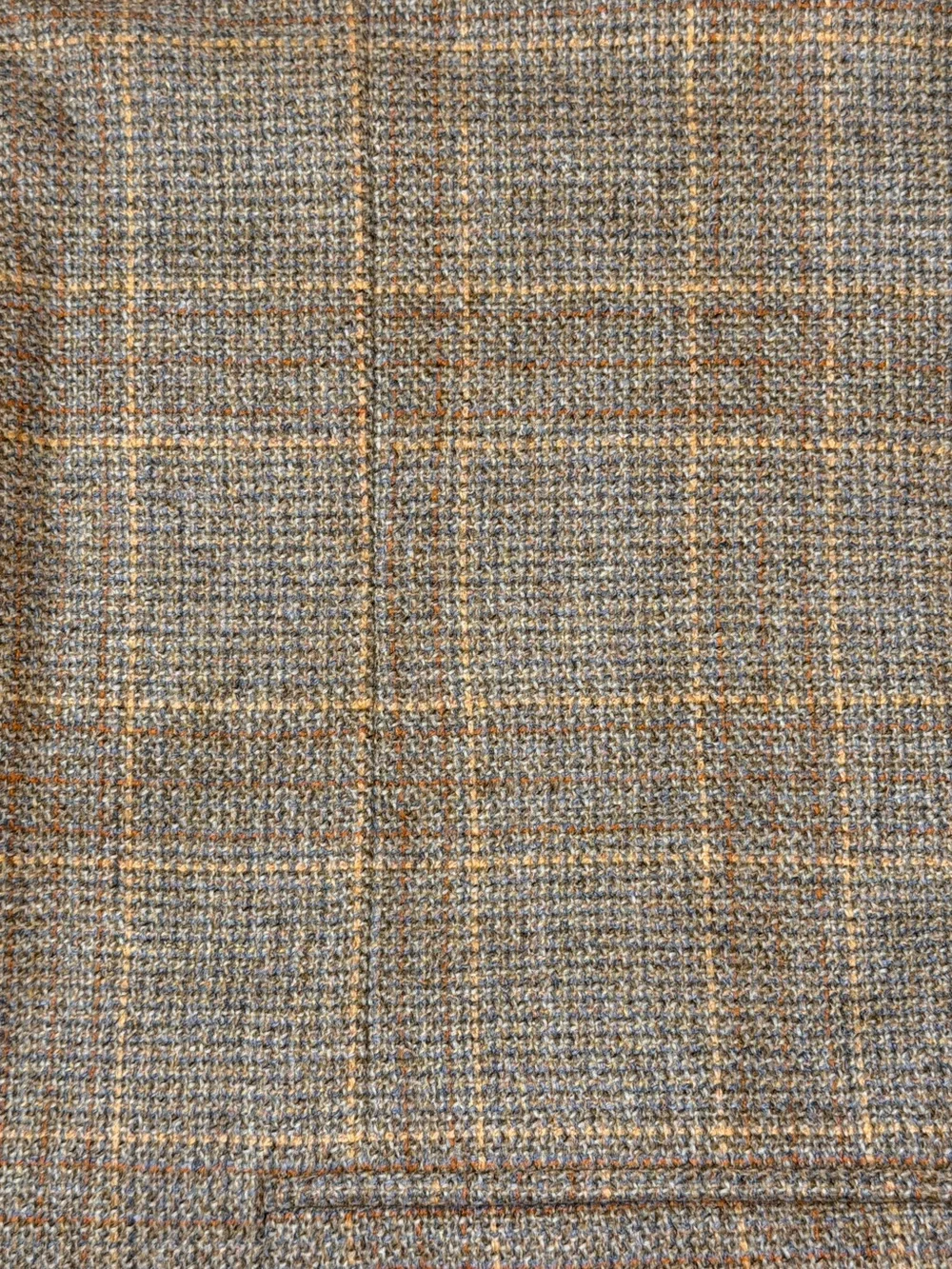 Hickey Freeman X Maus&Hoffman Plaid Wool Cashmere Beige Blazer Size 40R